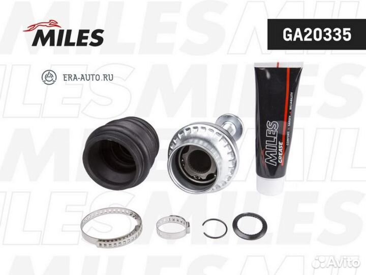 Miles GA20335 ШРУС VW tiguan (AD1) амт 4x4 нар. за