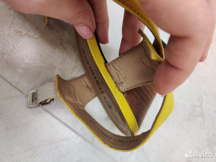 Босоножки tervolina 40