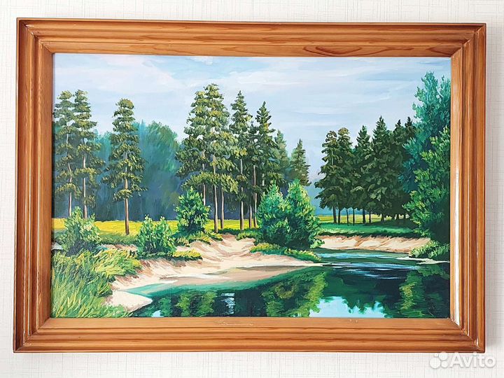 Картина маслом на холсте
