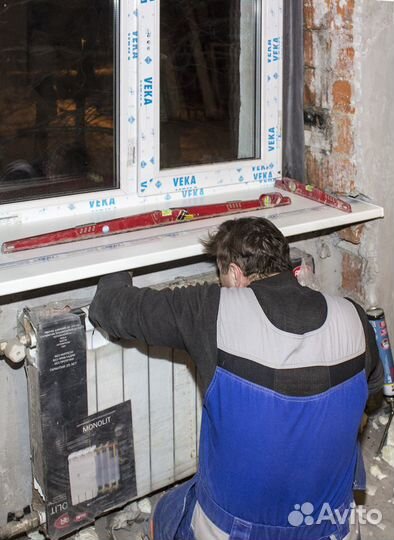 Ремонт и утепление пластиковых окон и дверей