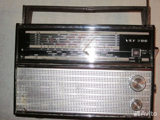 Радиоприемник вэф 206 купить в Москве | Хобби и отдых | Авито