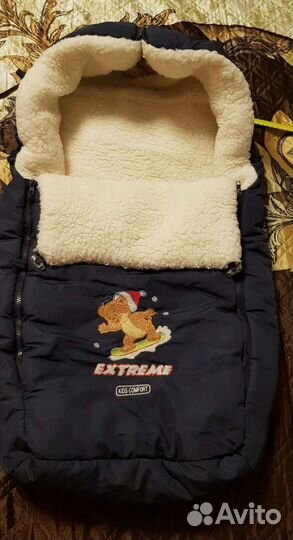 Теплый зимний чехол/конверт