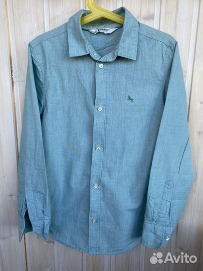 Рубашка для мальчика 134 h&m