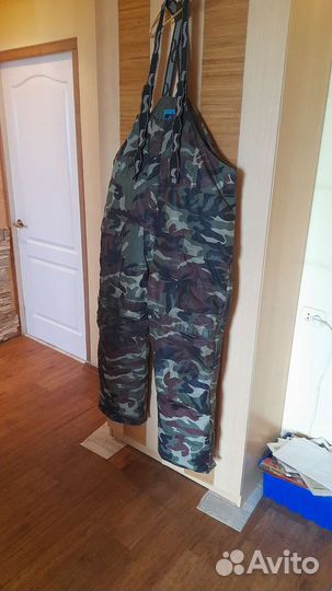 Зимний рыбацкий на Гусинном пуху полукомбинезон