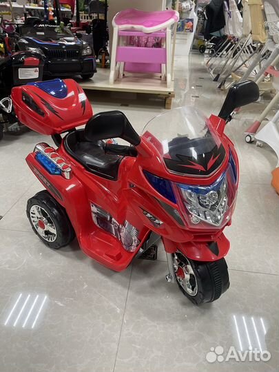 Электромотоцикл для детей новый