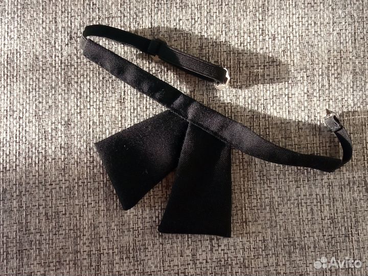 Галстук-бант чёрный