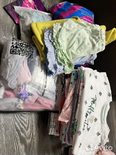 Детские вещи пакетом на девочку 98 104