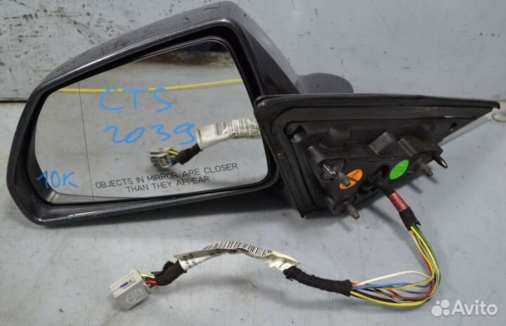 Зеркало левое Cadillac CTS II, 10к