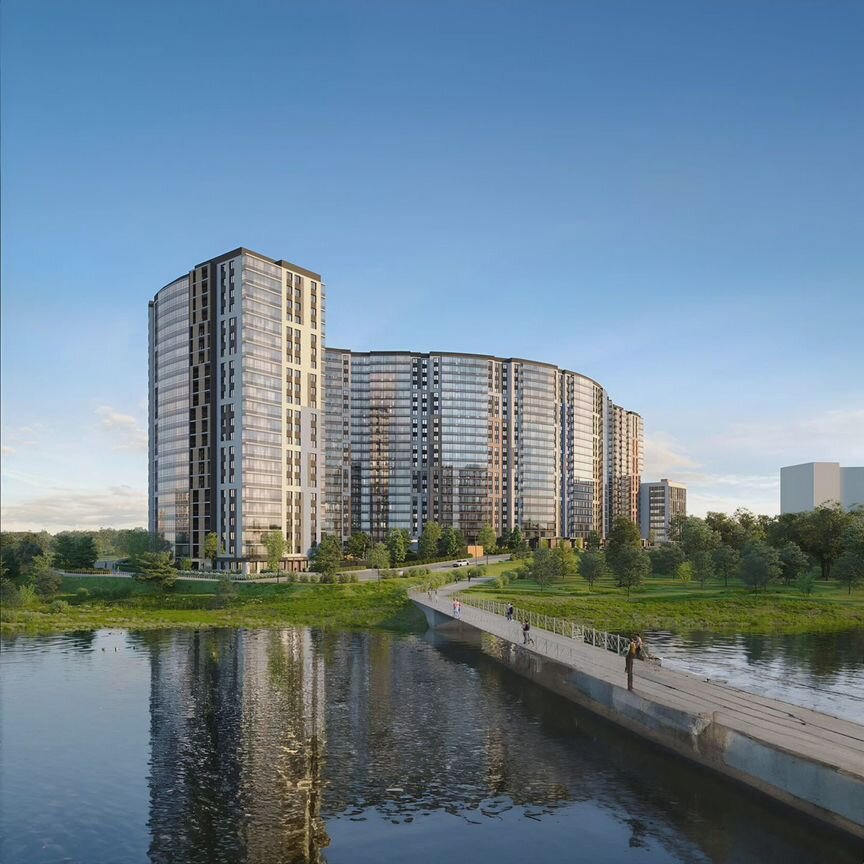 2-к. квартира, 59,1 м², 4/22 эт.