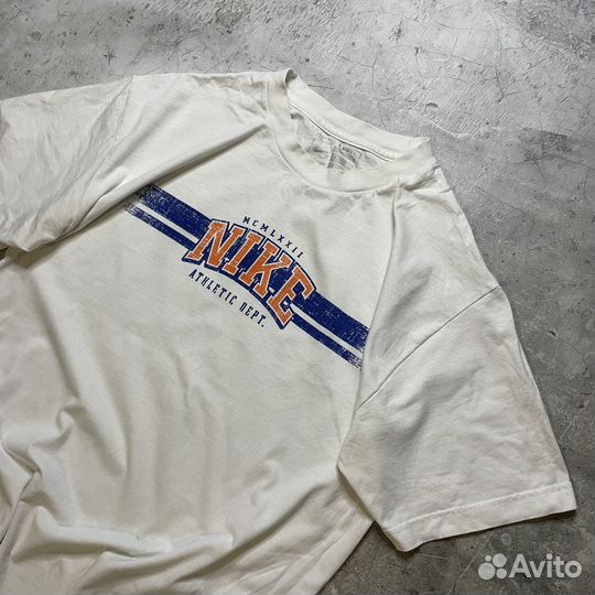 Винтажная Y2k футболка Nike оригинал р. L