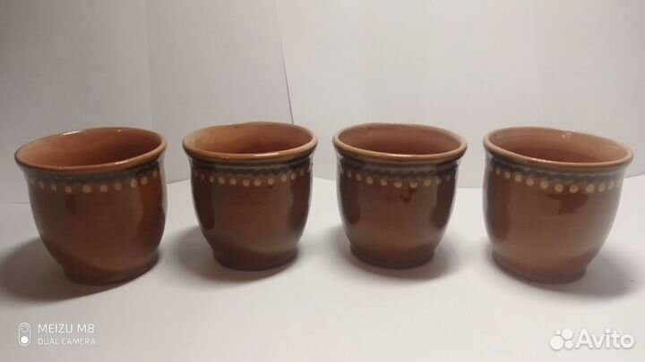 Стаканы и Сервиз керамический СССР эксклюзивный