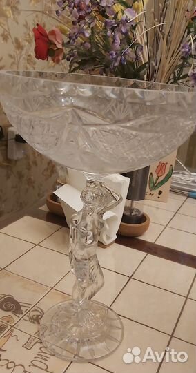 Ваза Хрустальная для фруктов