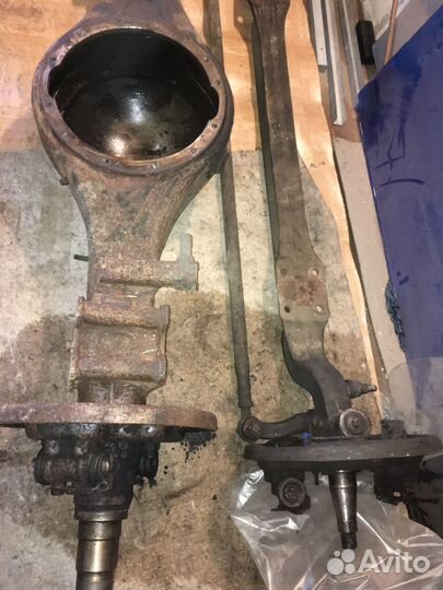 Редуктор заднего моста б/у с автобуса isuzu Богдан