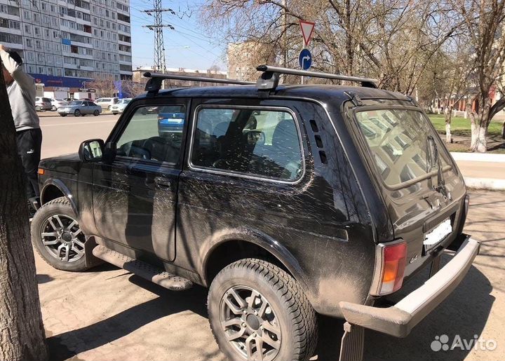 Багажник на крышу аэродинамика LUX нива 4/4