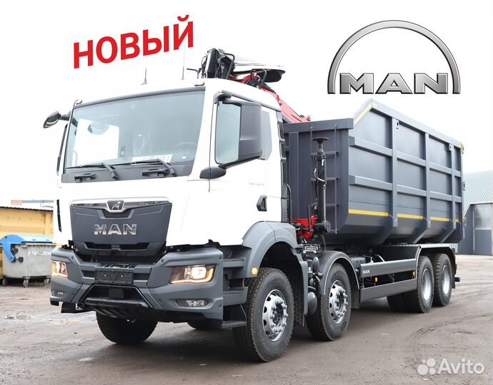 MAN TGS 41.470 с КМУ, 2023