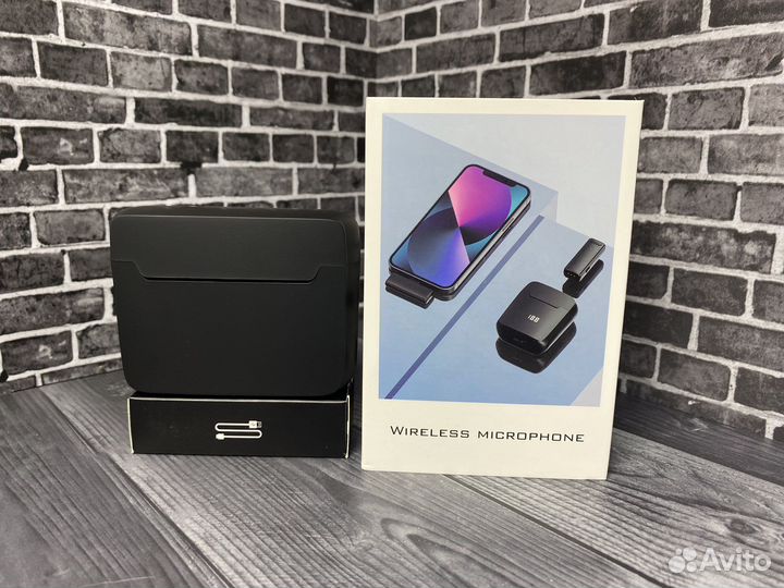 Петличный микрофон Apple Lighting двойной