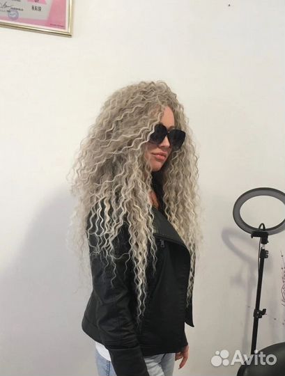 Афрокудри, косички зизи