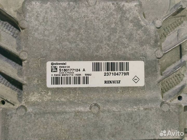Блок управления двигателем Renault Sandero 2014