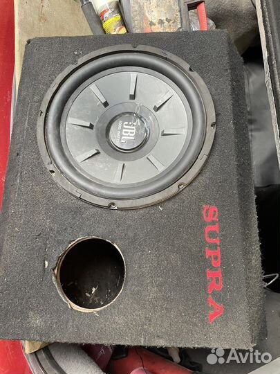 Усилитель blaupunkt GTA 475 + subwoofer + короб