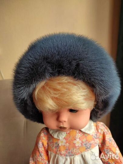 Шапка норковая женская