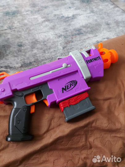 Бластер nerf fortnite