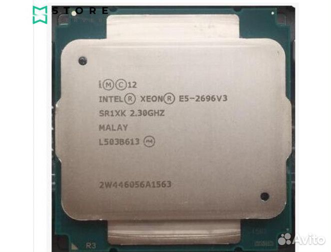 Intel Xeon E5-2696 v3 (18 ядер, 2.30GHz)