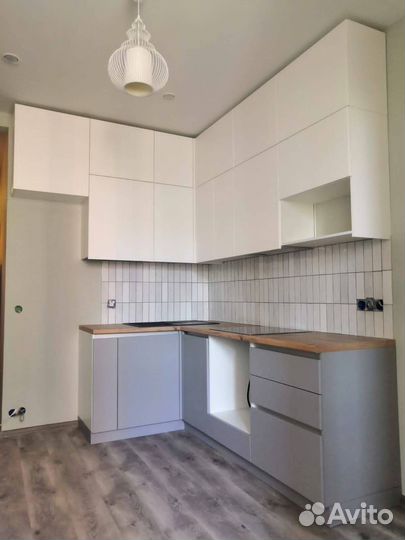 Кухня мдф без ручек