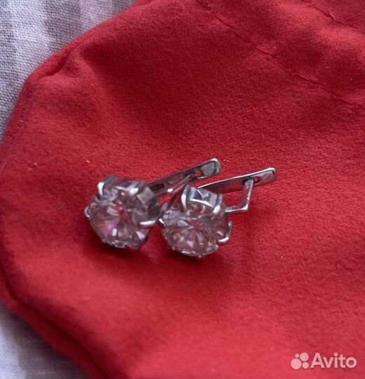 Серьги серебро 925