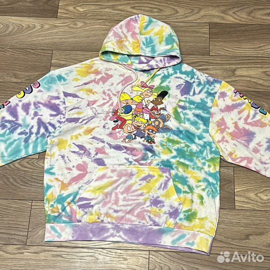 Nickelodeon Made in the 90's Tie Dye XXL Худи
