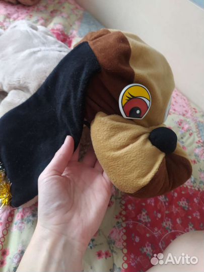 Шапка собака, костюм