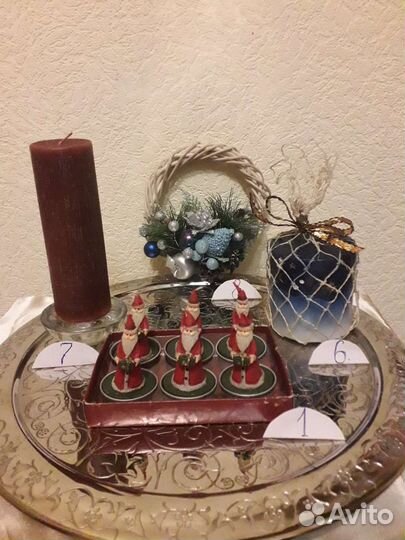 Декоративные свечи и чайные с ароматом