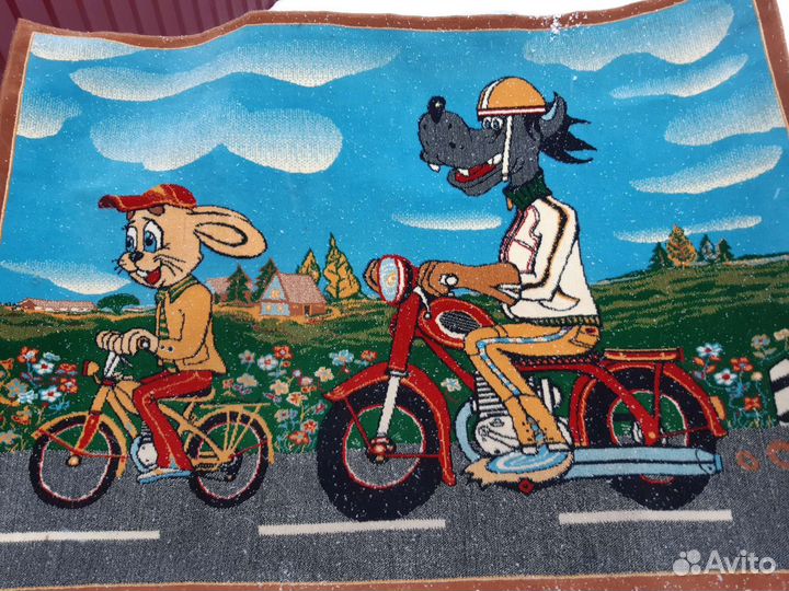 Ковёр б.у, шерстяной