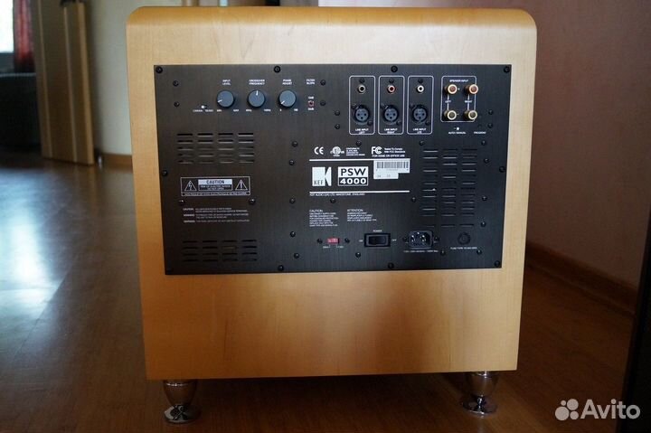Мощный 500Вт сабвуфер KEF PSW4000