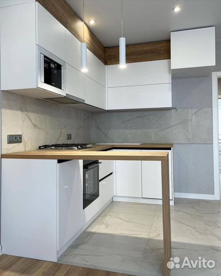 Кухня с барной стойкой на заказ