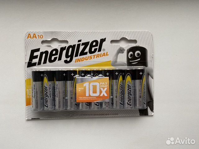 Батарейки Energizer 10 штук