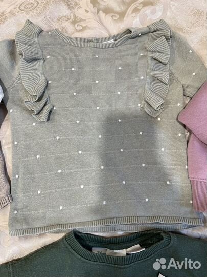 Детские вещи на девочку пакетом 80 Zara H&M Next
