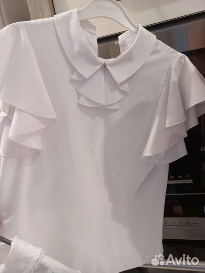 Школьные блузки для девочки 134