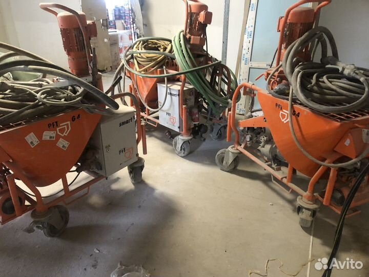 Аренда штукатурной станции PFT G4