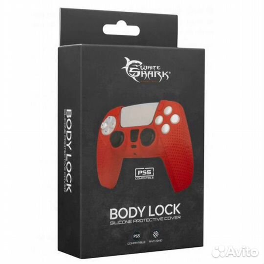 Чехол PS5 Body Lock Silicone Protective Cover Whit