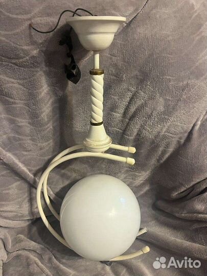 Люстра потолочная бу