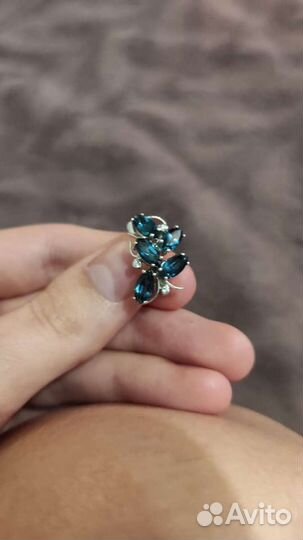 Серьги серебро 925 проба