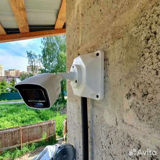 Установка Видеонаблюдения Full HD Качества