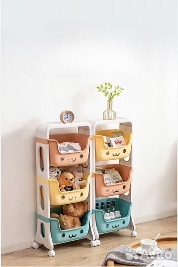 Стеллаж детский для игрушек