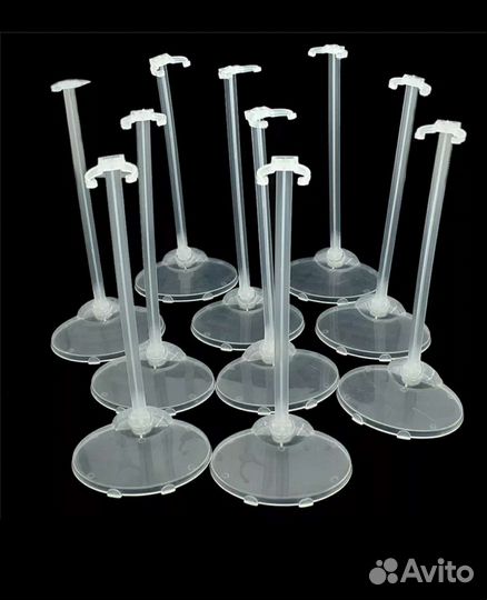 Подставка для кукол(прозрачные пластиковые)