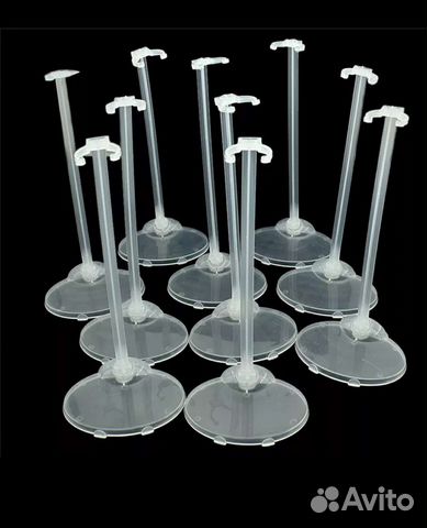 Подставка для кукол(прозрачные пластиковые)