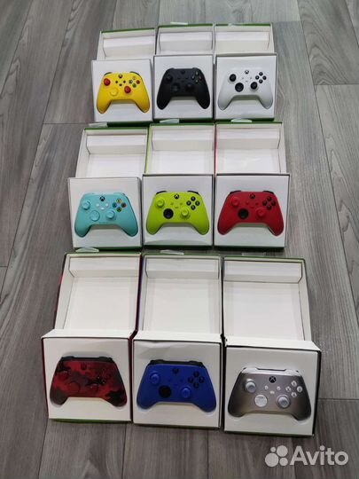 Геймпад Xbox Series X и S Wireless. Цветные