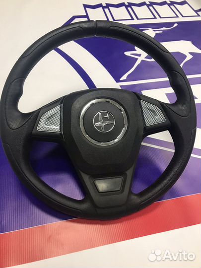 Рулевое Колесо ГАЗель-бизнес с карбон вставками