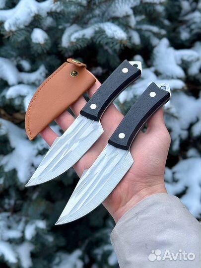 Нож шкуродер 1+1