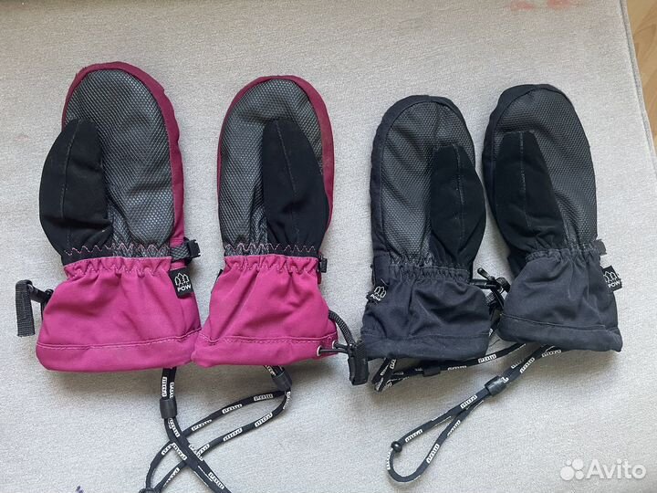 Варежки pow, 6-8 лет