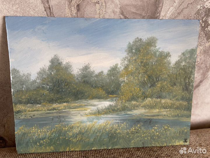 Картина масло/лак/двп 